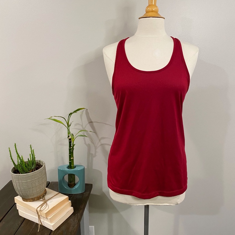 MEDIUM | Red Nike Dri-Fit Tank Top